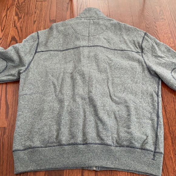 Canterbury of New Zealand Full zip Men's Utility sweatshirt/jacket, Large, Gray - Picture 6 of 7